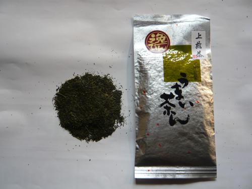 上煎茶　うまい茶（ぢゃ）ん　1,000円／100g